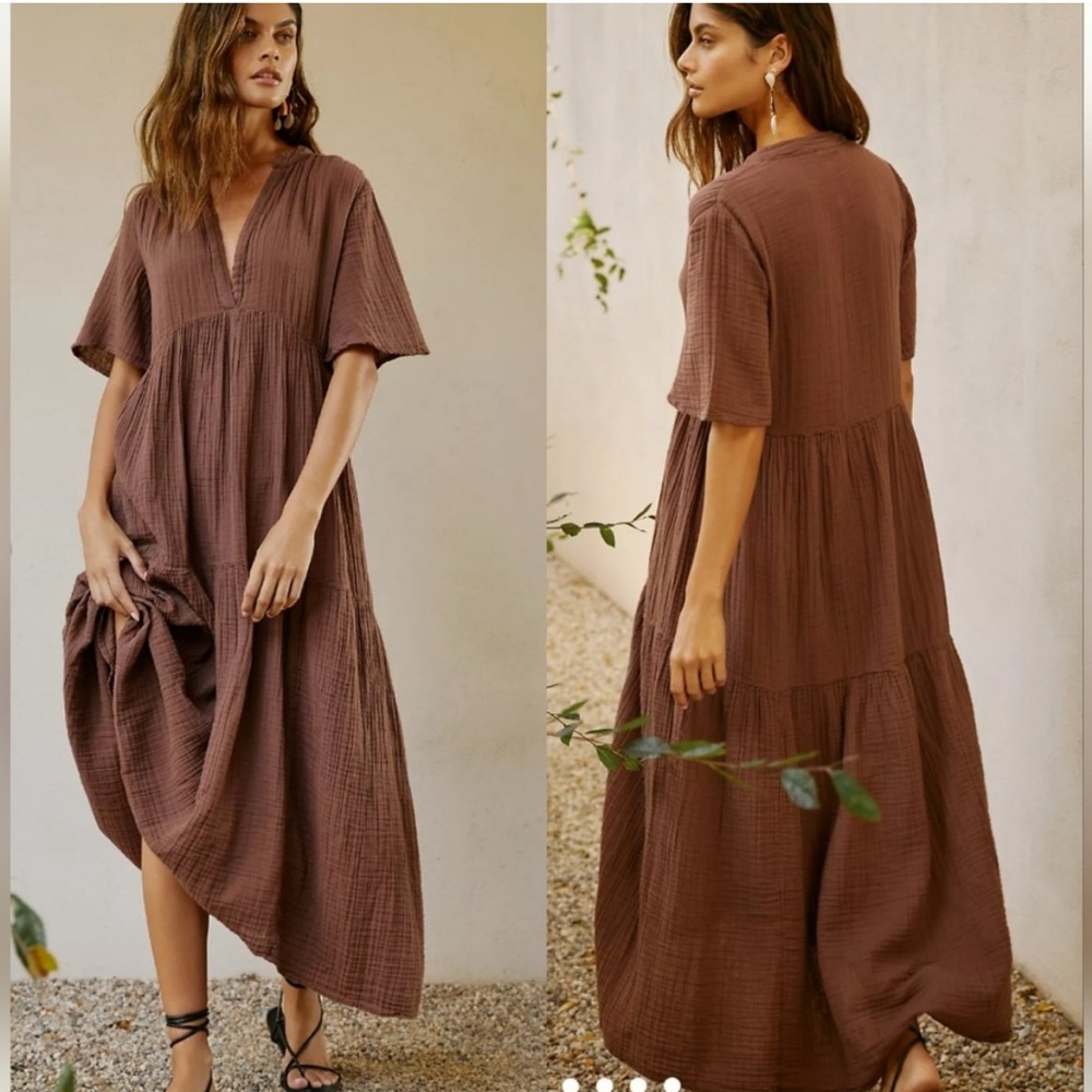 Anthropologie Kallie Maxi Dress